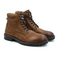 Мужские высокие ботинки Pepe Jeans London, коричневые, арт: PMS50210