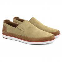 Мужские слипоны Clarks (Bratton Step 26159694), песочные, арт: 26159694