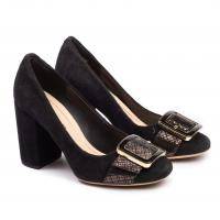 Женские туфли-лодочки Clarks, черные, арт: 26127456