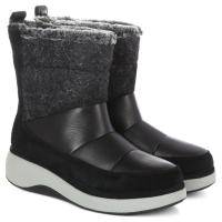 Женские полусапоги Clarks, черные, арт: 26138560