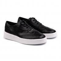 Женские кеды Clarks(Hero Brogue. 26149389), черные, арт: 26149389