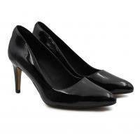 Женские туфли-лодочки Clarks, черные, арт: 26154694