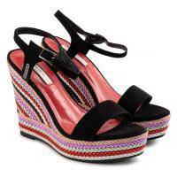 Женские босоножки Pepe Jeans London, черные, арт: PLS90378